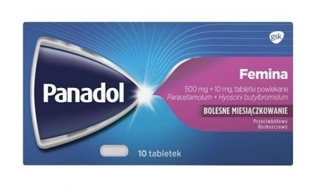 PANADOL FEMINA tabl. powl. *10                    