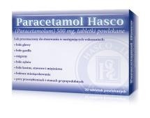 Paracetamol Hasco 500 mg tabletki powlekane 15 sztuk