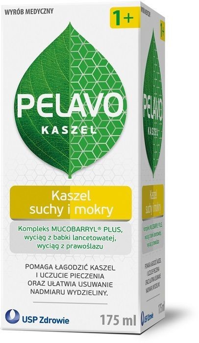 PELAVO kaszel suchy i mokry (1+) 175ml            