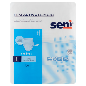 PIELUCHOMAJTKI SENI ACTIVE CLASSIC ELAST L*30szt  