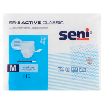 PIELUCHOMAJTKI SENI ACTIVE CLASSIC ELAST M*10szt  