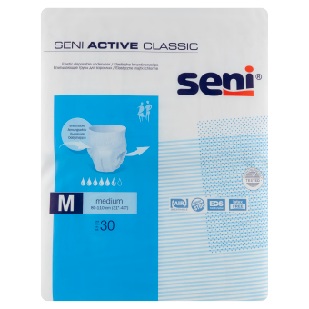 PIELUCHOMAJTKI SENI ACTIVE CLASSIC ELAST M*30szt  