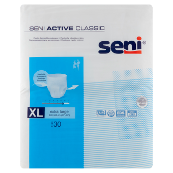 PIELUCHOMAJTKI SENI ACTIVE CLASSIC ELAST XL*30szt 