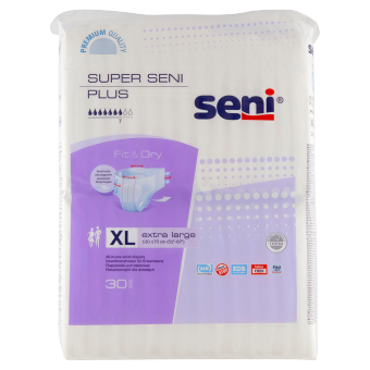 PIELUCHOMAJTKI SUPER SENI PLUS EXTRA LARGE*30szt  