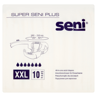 PIELUCHOMAJTKI SUPER SENI PLUS XXL*10szt          