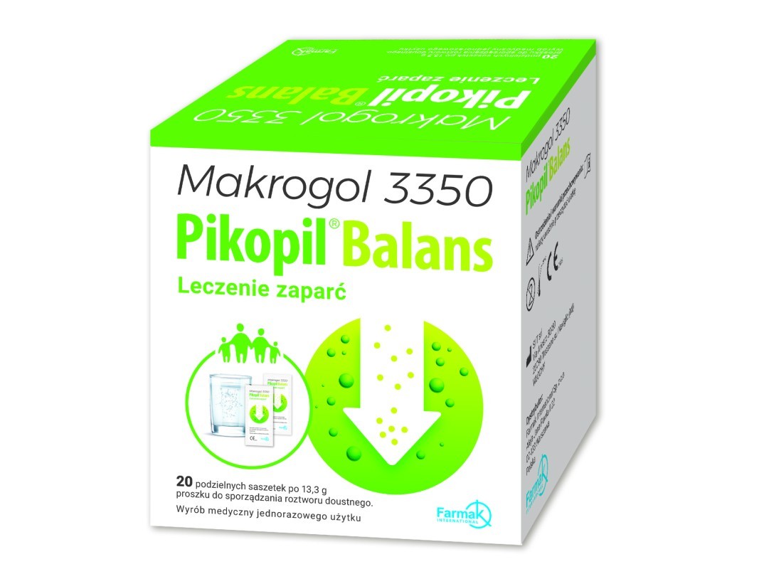PIKOPIL BALANS MAKROGOL 3350 *20sasz. po 13,3g    