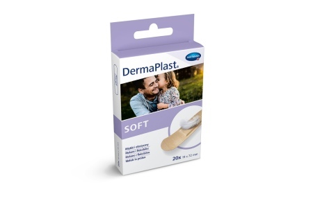 PLASTER DermaPlast Soft *20 sztuk (19x72mm)