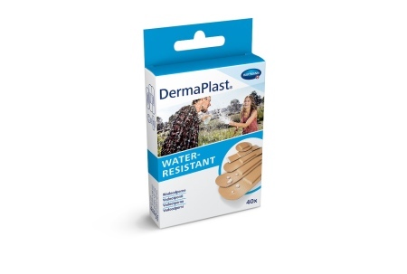 PLASTER DermaPlast water resist *40 sztuk  5 rozmarów