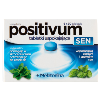POSITIVUM SEN tabletki uspokajające * 180         