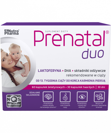 PRENATAL DUO ( CL30tabl. + DHA 60kaps.)           