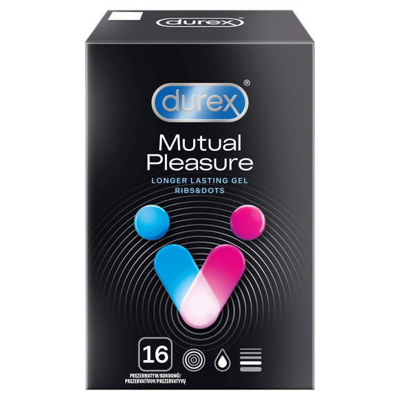 PREZERWAT. DUREX MUTUAL PLEASURE * 16szt          