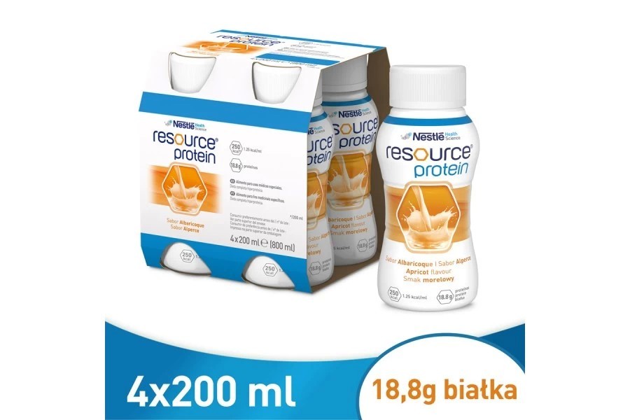 RESOURCE PROTEIN MORELA płyn (4x200ml)            
