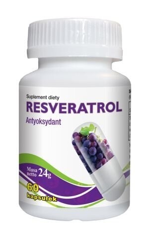 RESVERATROL kaps. * 60                            