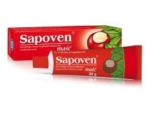 Sapoven 10 mg glikozydów trójterpenowych w przeliczeniu na escynę/g maść 1 tuba 30 g