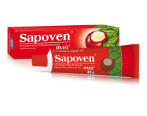 Sapoven 10 mg glikozydów trójterpenowych w przeliczeniu na escynę/g maść 1 tuba 30 g