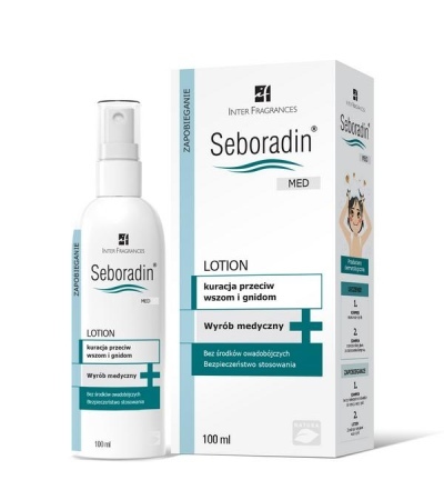 SEBORADIN MED Lotion Kuracja przeciw wszom i gnidom -  100 ml