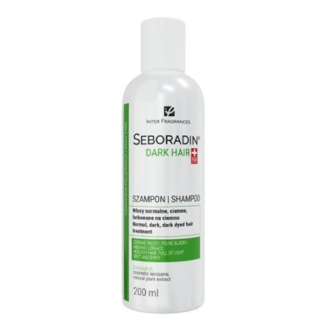 SEBORADIN szampon kuracja włosy normalne,ciemne 200 ml