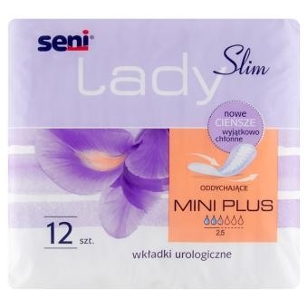 Seni Lady Slim Mini Plus Wkładki urologiczne *12szt