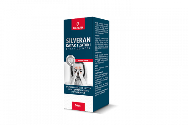 SILVERAN - Katar i Zatoki spray d/nosa 30ml       