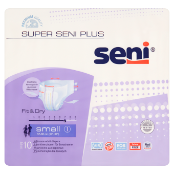Super Seni Plus S, pieluchomajtki, 10 szt.  