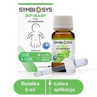 Symbiosys Bifibaby krople 8ml (od urodzenia)      