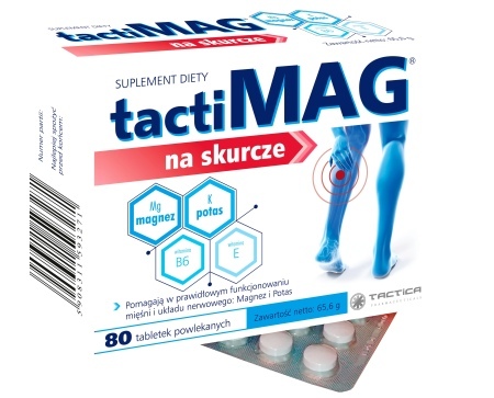 Tactimag na skurcze, tabletki powlekane 80 szt.