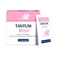 TANTUM ROSA PROSZEK 500mg *10sasz.                