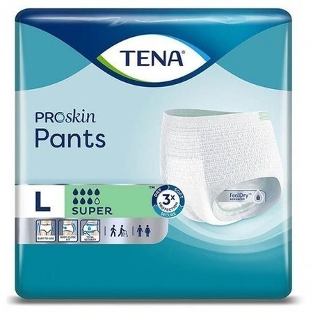 TENA PANTS PROSKIN SUPER L * 12                   