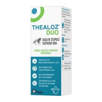 THEALOZ DUO krople do oczu 10ml                   