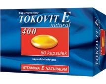 TOKOVIT E 400 NATURAL kapsułki * 60 sztuk