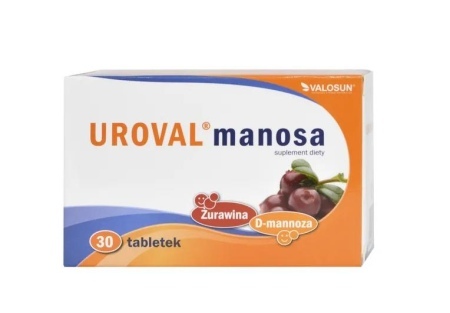 Uroval Manosa - tabletki 30 tabl.