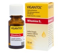 VIGANTOL krople 20.000 im./1ml-10ml''             