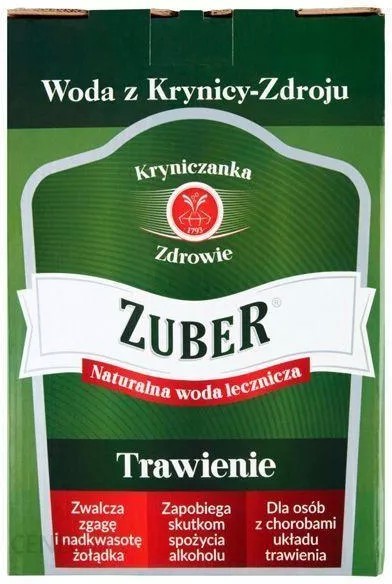 WODA LECZNICZA ZUBER 3l                           