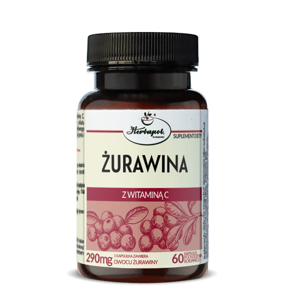 ŻURAWINA * 60 kaps.    /Herbapol Kraków           